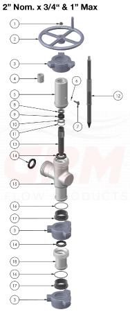 union g-1502 positive choke assembly exploded view